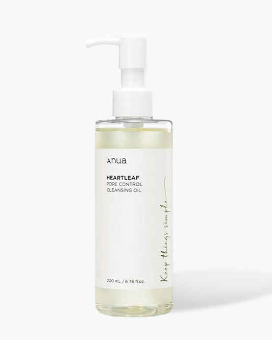 anua heatleaf pore control cleansing oil