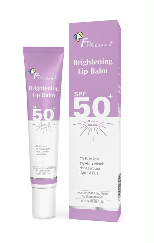 Brightening lip balm