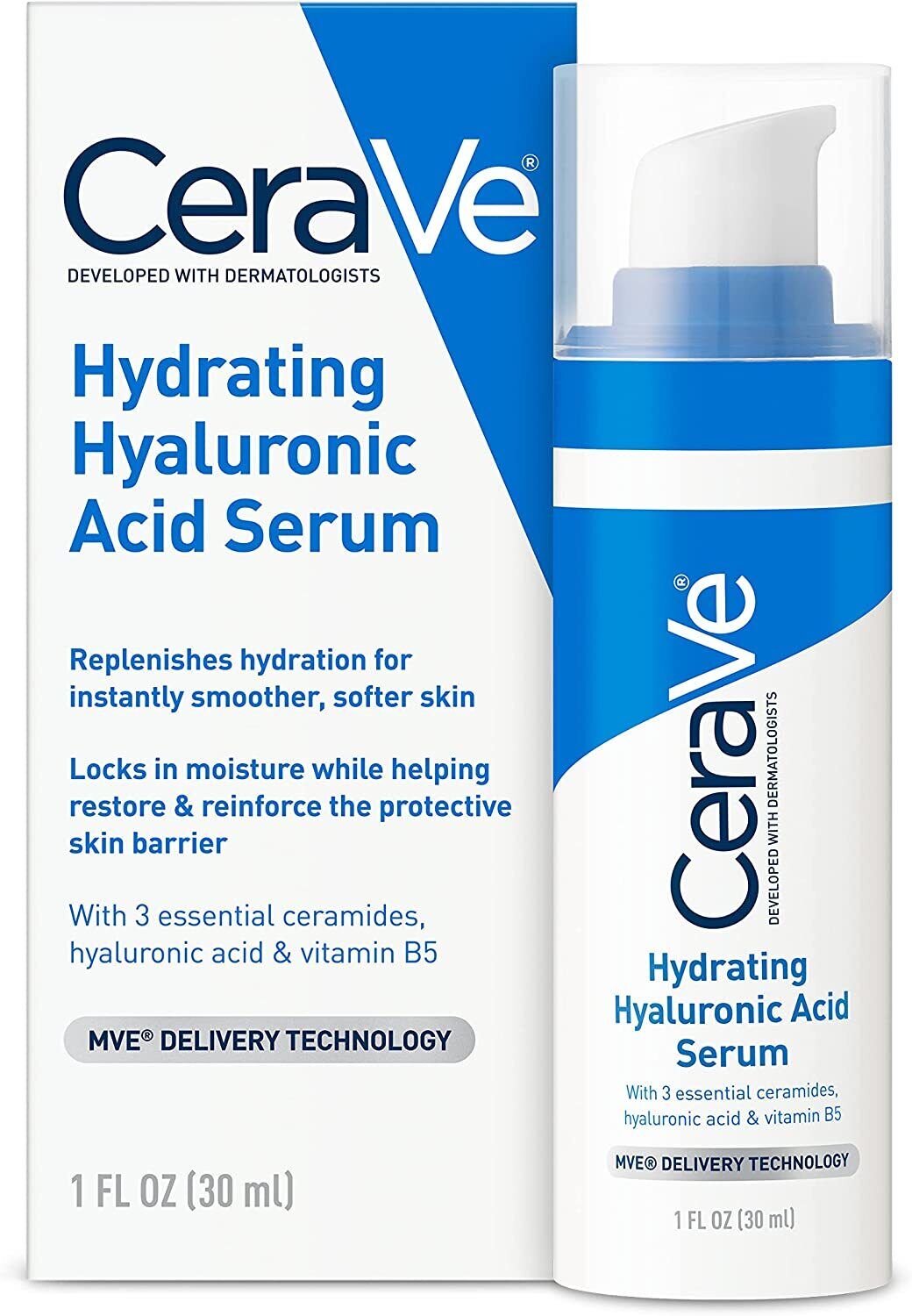 Cerave Hydrating Hyaluronic acid serum 30mls